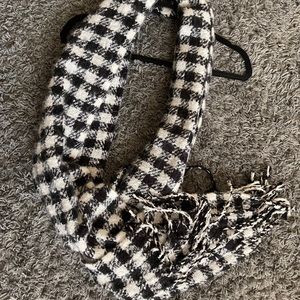 checkered scarf